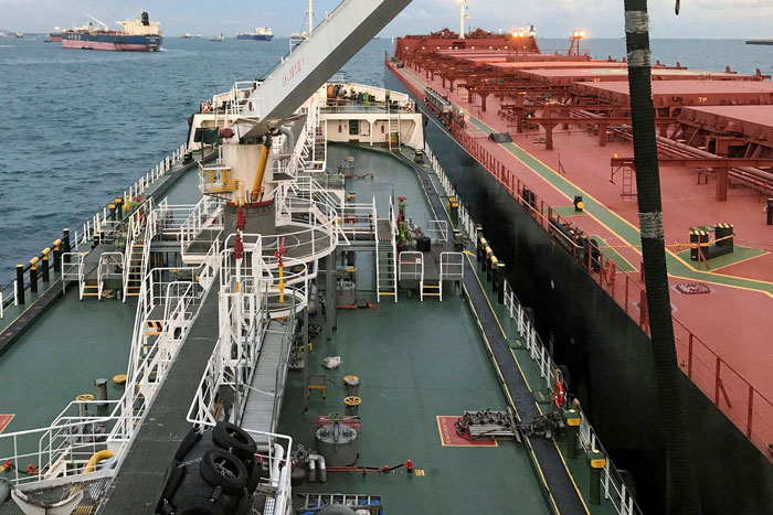 Taking Up Fuel for the Ship - Bunkering Operations